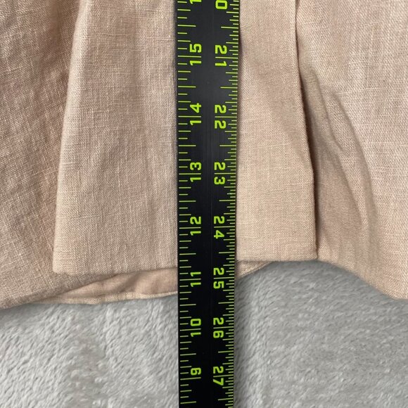 Dalia Womens Blazer Jacket Size XS Linen Blend One Button Officewear Casual - Picture 4 of 10